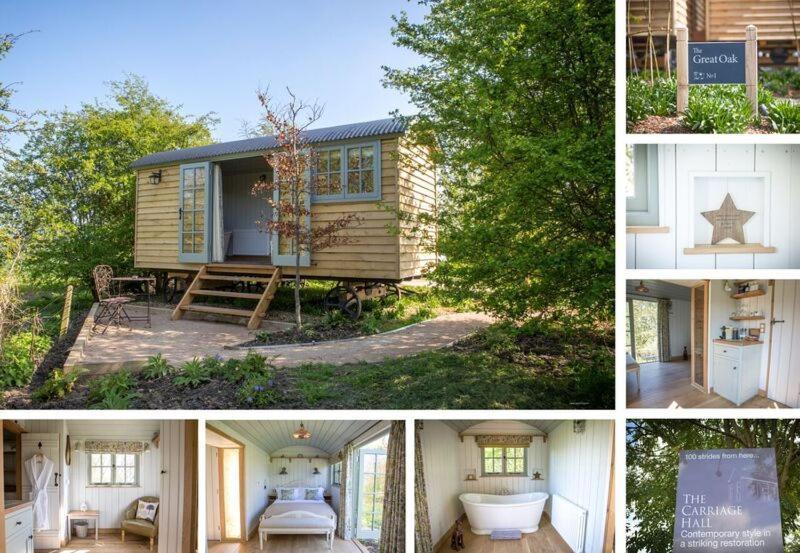 Perkins Luxury Shepherd Huts Ноттингем Экстерьер фото